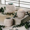Pavilion Gift Company - A Little Bit Of Heaven In Our Home - 4" Round Tealight Terracotta Candle Holder Bereavement Funeral - 3 of 4