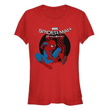 Juniors Womens Marvel Spider-Man: Homecoming Web Shooter T-Shirt