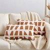 REGALWOVEN Geometric Soft Plush Modern Decorative Throw Pillows Cases 2 Pcs - 2 of 4