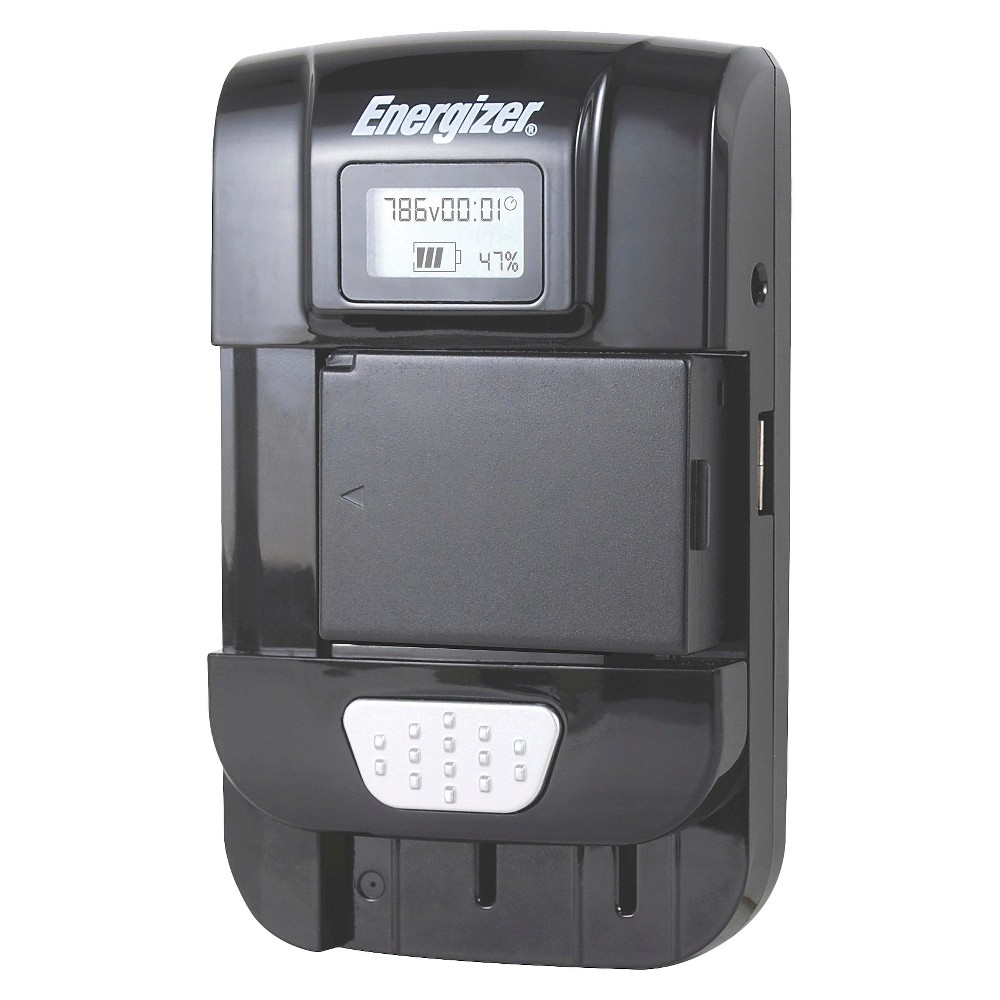 UPC 636980950648 product image for Energizer Camera Battery Charger - Black (ENC-MUL) | upcitemdb.com