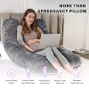 BabyBond Pregnancy Pillows for Sleeping, Full Body Maternity Pillow with Removable Cover - 3 of 4