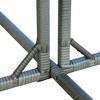 Resenkos 9 Piece Outdoor Rattan Wicker Dining Table and Chairs Furniture Set, Cushions, Mixed Gray And Gray - 4 of 4