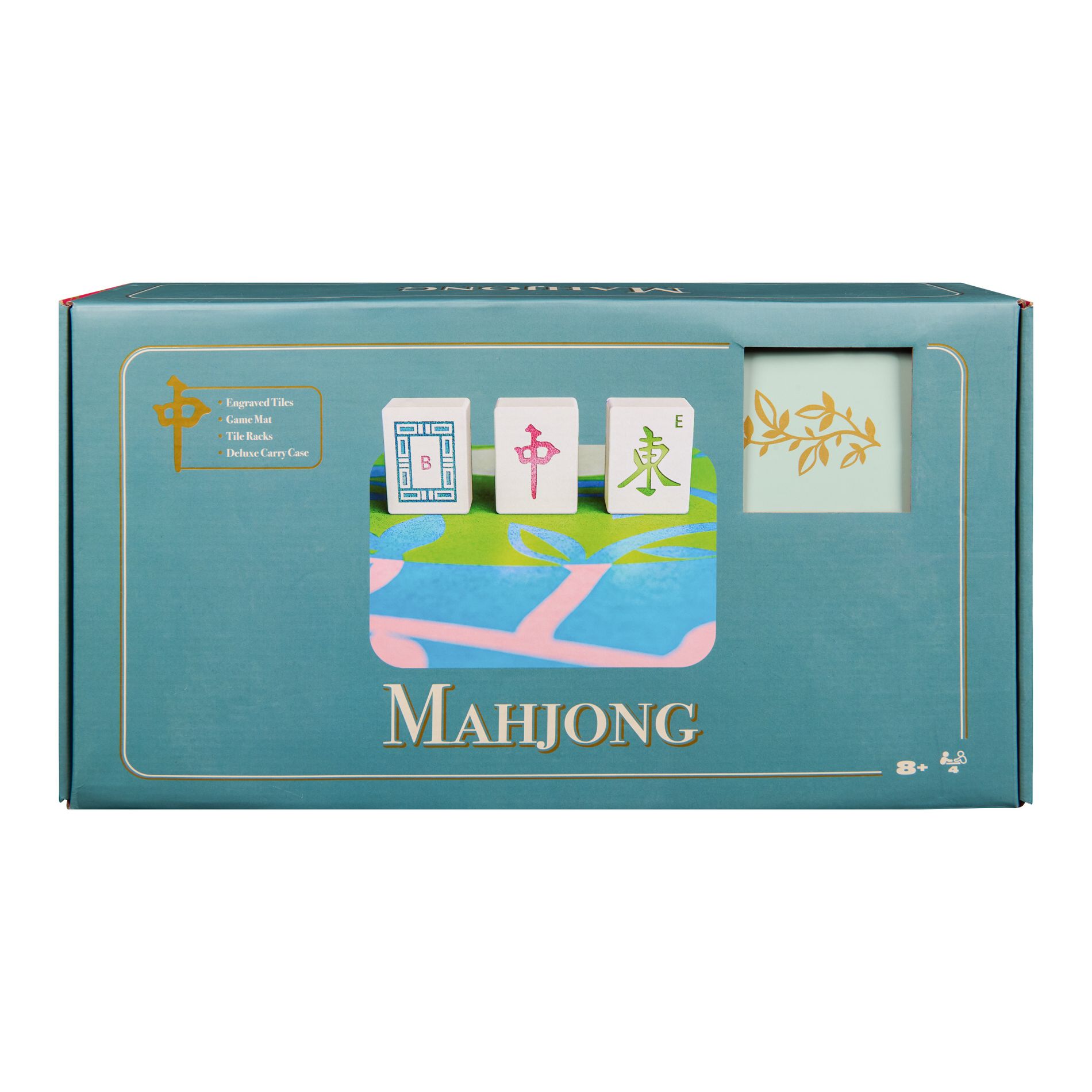 Spin Master Games Crafted Luxury - Mahjong w/ Mat Tile Game