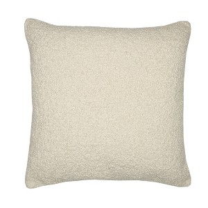 20"  Throw Pillow With Shag - 1 of 4