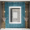 Keonjinn LED Front Light Bathroom Vanity Wall Mirror, Anti-Fog, Dimmable - 2 of 4