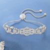 Ross-Simons 0.25 ct. t.w. Diamond Openwork Bolo Bracelet in Sterling Silver Size - 4 of 4