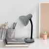 Basic Metal Desk Lamp with Flexible Hose Neck - Simple Designs - image 3 of 4