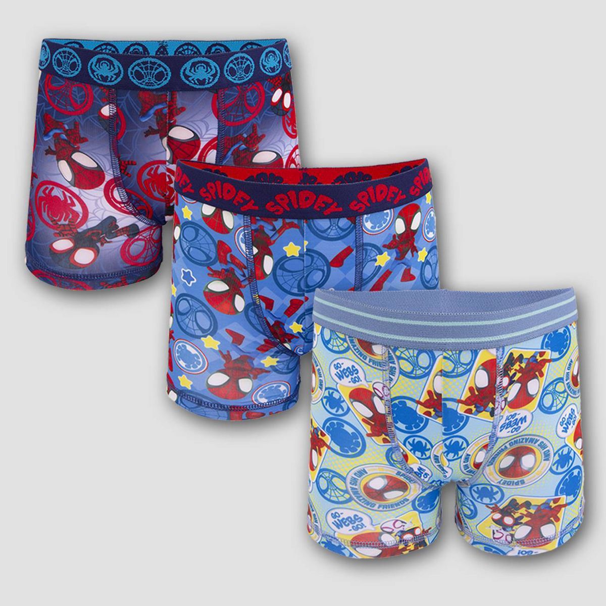 Toddler Boys' Spider-Man 3pk Boxer Briefs
