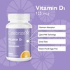 Celebrate Vitamins Vitamin D3 125 mcg Quick Melt Tablets, Orange, 90 Count - 2 of 4