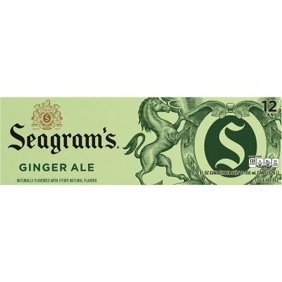 Seagram's Ginger Ale - 12pk/12 fl oz Cans