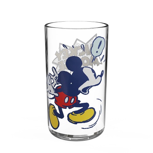 Zak Designs Disney 100 16oz Glass Cup Set (2pk)