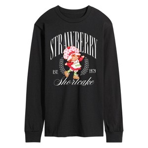 Men's - Strawberry Shortcake - Collegiate Long Sleeve Graphic T-Shirt - 1 of 3
