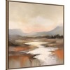 Amanti Art Peaceful Scenic River View I by Irena Orlov Framed Wall Art Print - 2 of 4