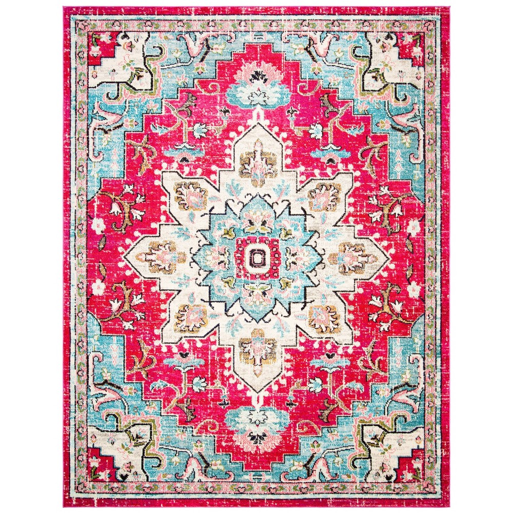 9'x12' Chastity Rug Fuchsia - Safavieh