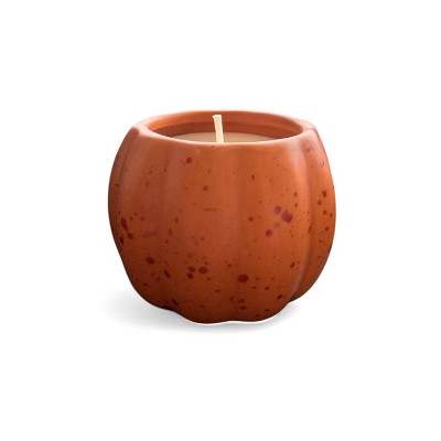 3.9oz Pumpkin Ceramic Scented Candle Orange - Bullseye's Playground™