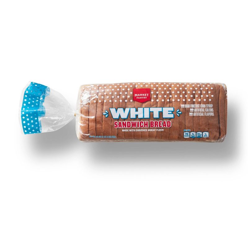 White Sandwich Bread - 20oz - Market Pantry&#8482;, 1 of 4