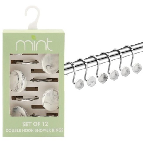Shower Curtain Hook Rings (12-pack) : Target