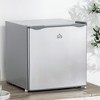 HOMCOM Mini Freezer Countertop, 1.1 Cu.Ft Compact Upright Freezer with Removable Shelves, Reversible Door for Home, Dorm, Apartment and Office - 3 of 4