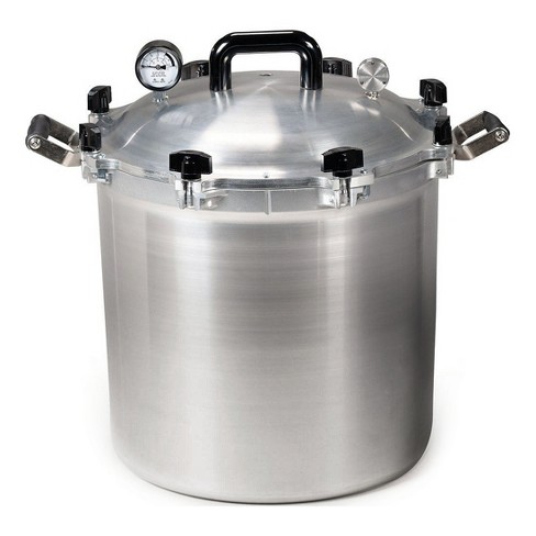 T-fal 22qt Stainless Steel Canner And Pressure Cooker Gray : Target