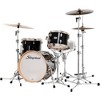 Slingerland Studio King 3-Piece Shell Pack with 18" Bass Drum Del Norte Black Lacquer - 3 of 4