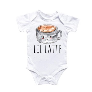 Little Latte Coffee - Baby Boy Girl Clothes Infant Onesie® Funny Cute Newborn GS1 - 1 of 1
