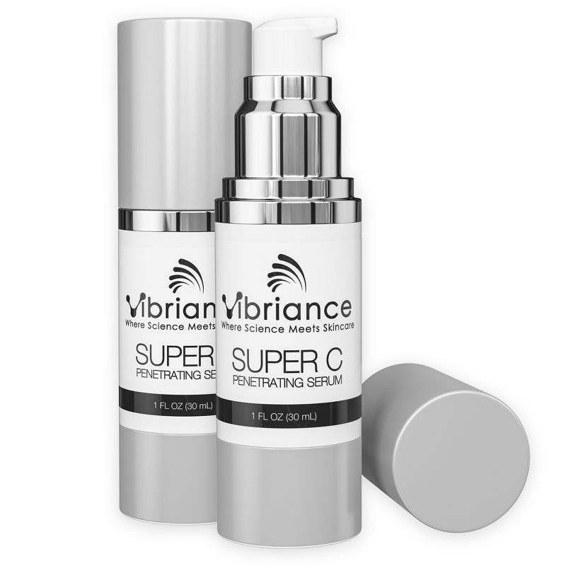 Vibriance Super C Serum for Mature Skin, Vitamin C, Face Serum, All-In-One Formula Hydrates, Firms, Lifts, 1 fl oz (30 ml), Pack of 1, 1 of 8