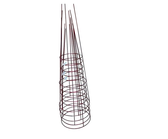 14"x42" Metal Heavy Duty Plant  5pk - Ruby Red - Glamos Wire