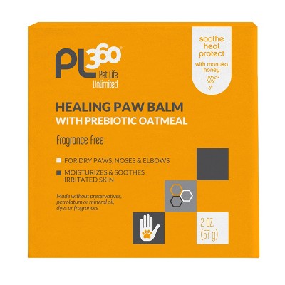 PL360 Healing Paw Balm with Prebiotic Oatmeal for Dogs - 3oz