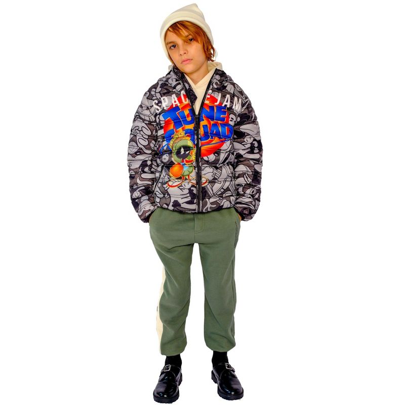 Members Only Boy Packable Tune Squad Midweight Jacket, 1 of 7