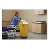 Rubbermaid Commercial Vented Round Brute Container, 44 gal, Plastic, Yellow - 2 of 3