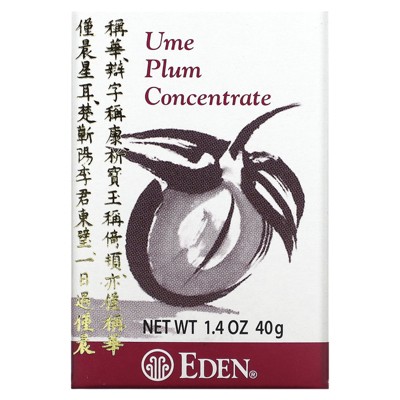 Eden Foods Ume Plum Concentrate, 1.4 Oz (40 G) : Target