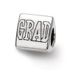 Black Bow Jewelry 2024 Graduation 3 Sided Sterling Silver Bead Charm - 2 of 4