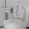 Toilet Seat, Soft Close Lid, Slow Close Noiseless Design, American Standard Compatible - 3 of 4