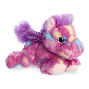 Aurora Small Tutti Frutti Pegasus Bright Fancies Vibrant Stuffed Animal Purple 7.5" - 1 of 4