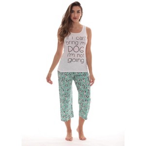 Just Love 100% Cotton Capri and Pant Sets Women Sleepwear - PJ Set - 1 of 3