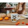 Silver Buffalo Sanrio Hello Kitty Pumpkin Patch Jumbo Curved Ceramic Latte Mug | Hold 25 Ounces - image 4 of 4