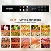 10-Tray Food Dehydrator Machine, 1000W Stainless Steel Dryer for Jerky, Pet Treats, Fruits & Vegetables - 3 of 4