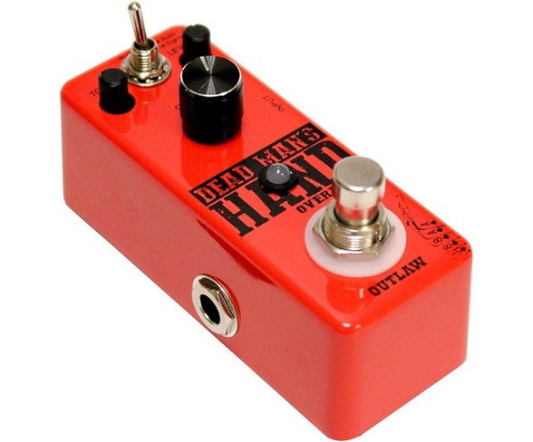 Outlaw Effects Dead Man's Hand Guitar Overdrive Pedal