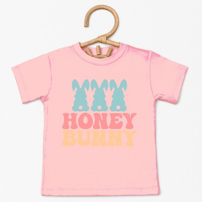 The Juniper Shop Honey Bunny Bunny Tails Toddler Short Sleeve Tee