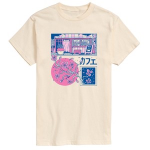 Men's - Instant Message - Japanese Panels Short Sleeve Graphic T-Shirt - 1 of 4