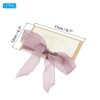 Unique Bargains Wedding Vows Books Ribbon Card 6.7x4.7 Inch 2 Pcs - 2 of 4