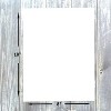 Hamilco White Linen Textured Cardstock Thick Paper - 8 x 10" Heavy Weight 80 lb Cover Card Stock - 50 Pack - 2 of 4