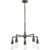 Squire 5-Light Rustic Black Chandelier - 2 of 4