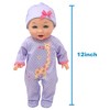 New Adventures Little Darlings: 12" Talking Playtime Doll - Purple - 2 of 4