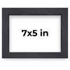 PosterPalooza | Photo Size Shadow Box 3/4" Depth Black Picture Frame - UV Acrylic, Backing, Hanging Hardware - 2 of 4