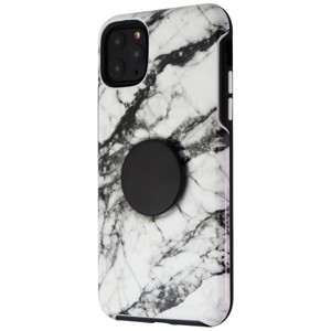 Otter + Pop Symmetry Series Case for Apple iPhone 11 Pro Max - White Marble - 1 of 2