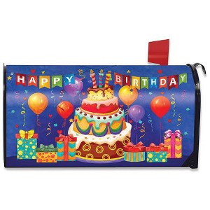 Briarwood Lane Everyday Mailbox Cover  - Standard Size - Birthday Celebration Mailbox Cover - 1 of 3