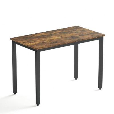Ridstar Dining Table Set with 2 Dining Benches For Dining Room-Brown