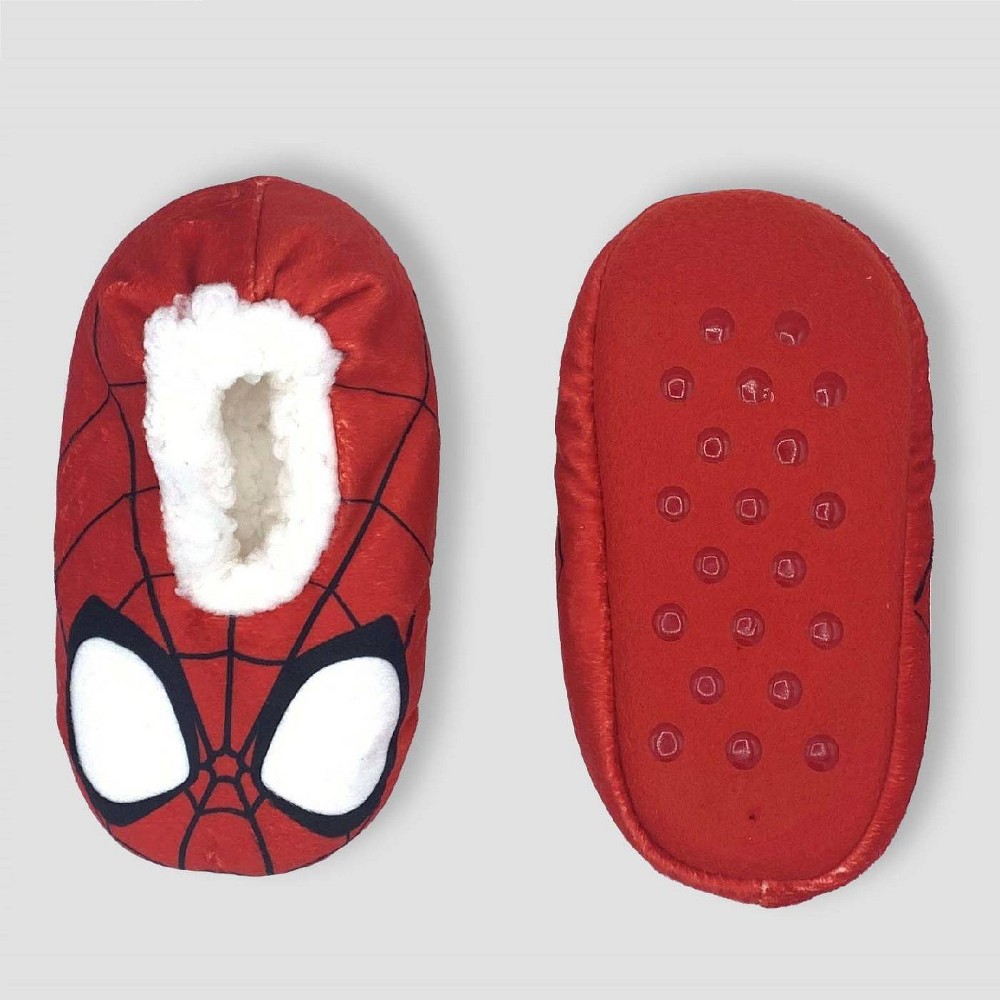 Toddler Marvel Spider-Man Slipper Socks - Red 4T-5T