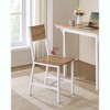 VASAGLE Dining Chair Set of 2, Rustic Wood Chairs with Metal Steel Frame, Easy to Assemble, Comfortable Seat, Modern Farmhouse Chair - 4 of 4